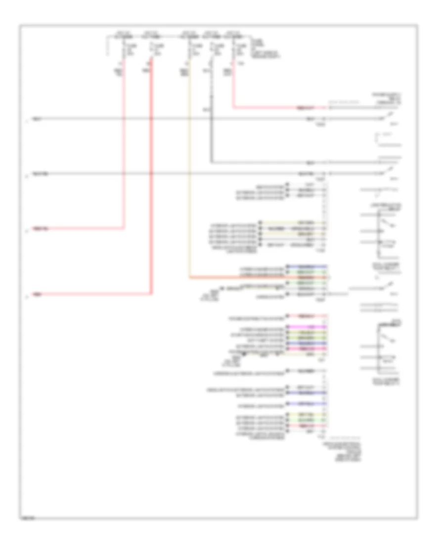 Vehicle Electrical System Control Module Wiring Diagram (2 of 2) for Volkswagen Passat Turbo 2008