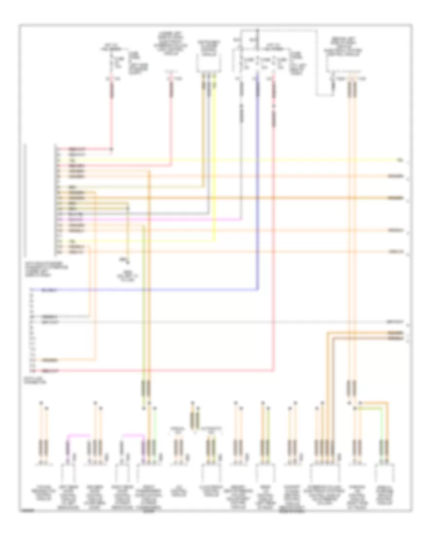 Computer Data Lines Wiring Diagram 1 of 2 for Volkswagen Passat Turbo 2008