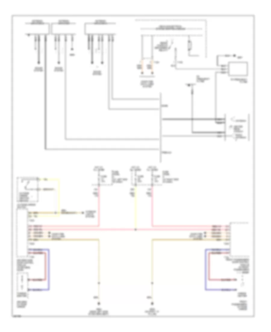 Defoggers Wiring Diagram for Volkswagen Passat Turbo 2008