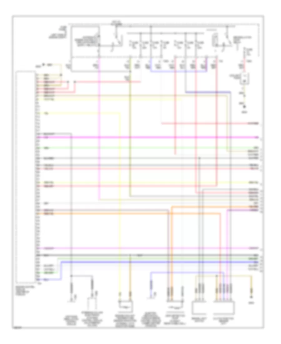 2 0L Engine Performance Wiring Diagram BPY 1 of 5 for Volkswagen Passat Turbo 2008