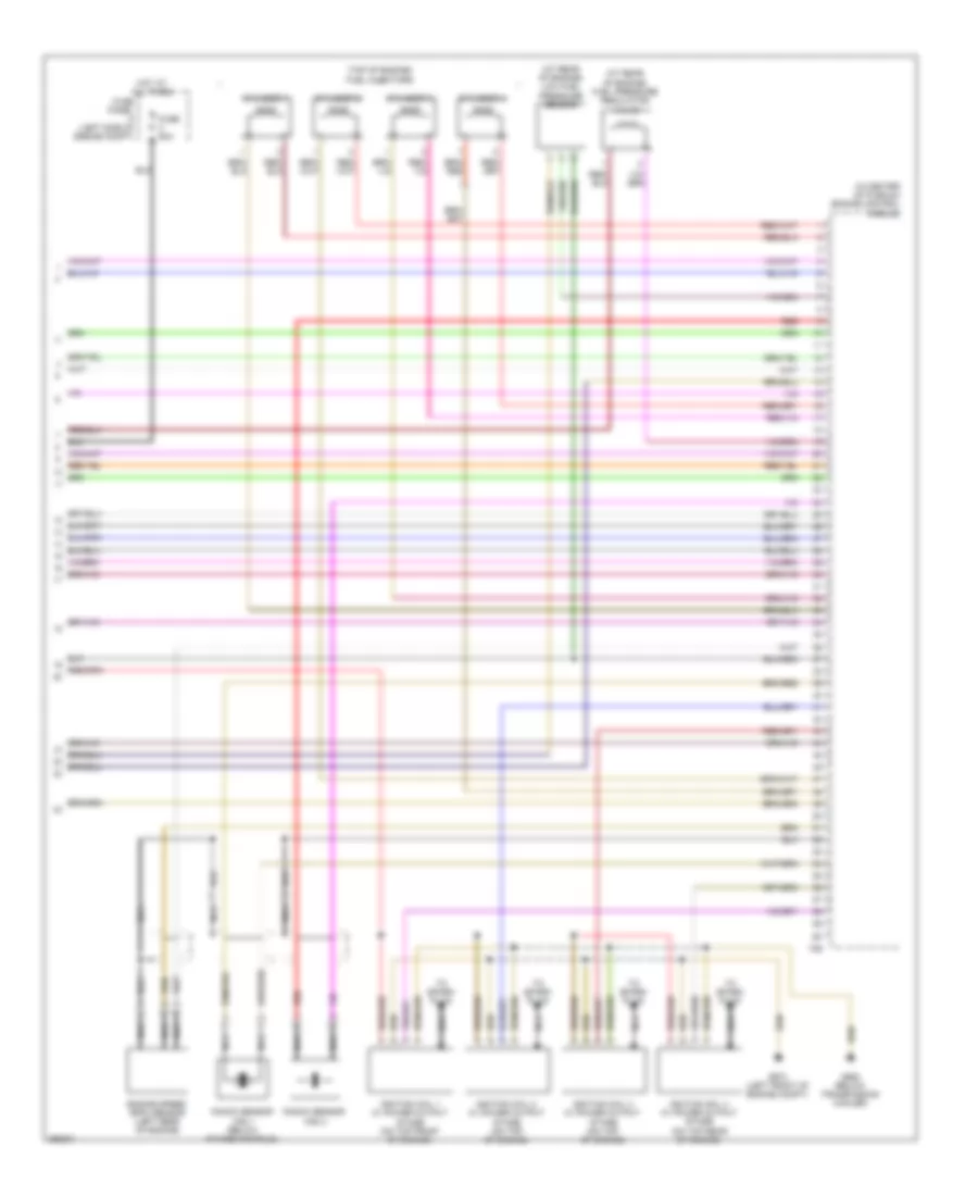 2.0L, Engine Performance Wiring Diagram, BPY (5 of 5) for Volkswagen Passat Turbo 2008