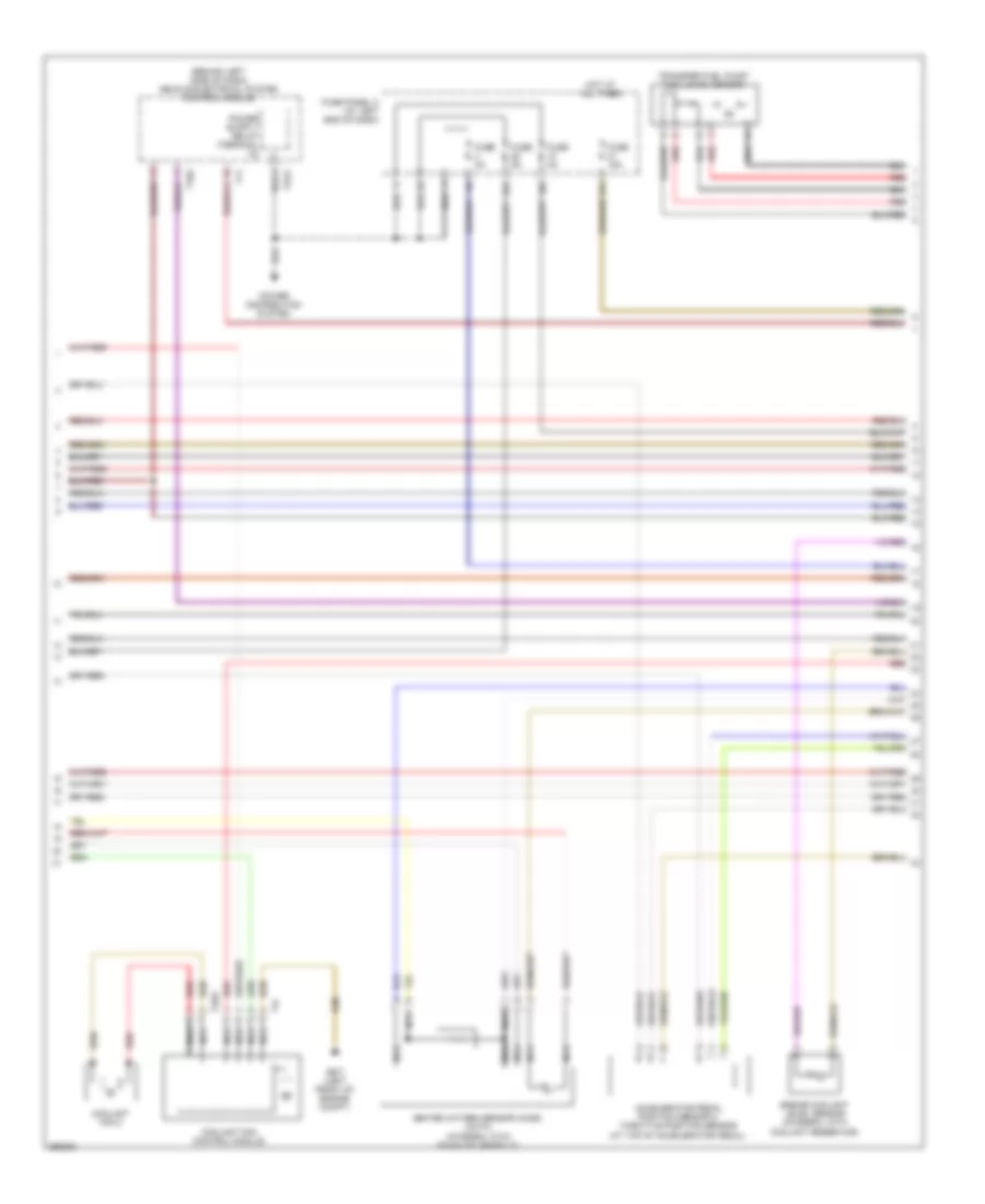 2 0L Engine Performance Wiring Diagram CAWB 2 of 6 for Volkswagen Passat Turbo 2008