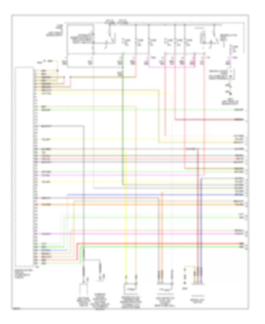 3 6L Engine Performance Wiring Diagram 1 of 6 for Volkswagen Passat Turbo 2008