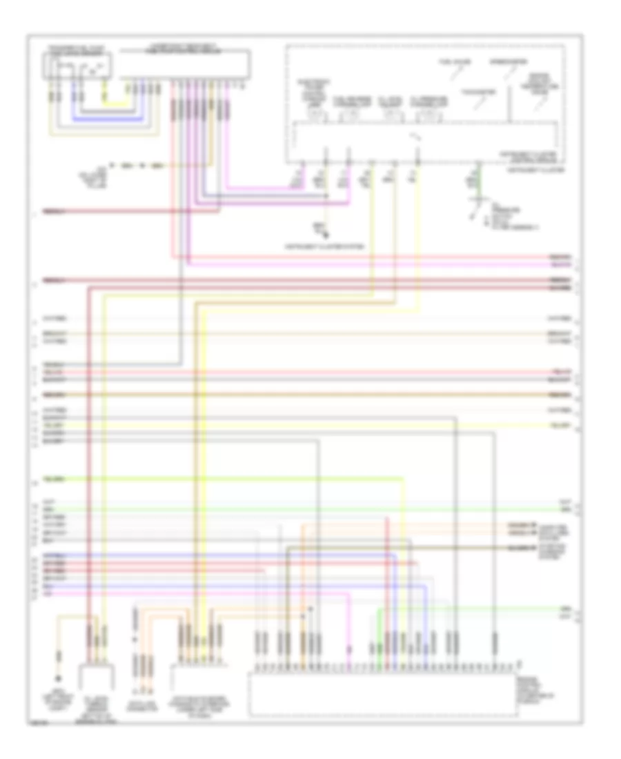 3 6L Engine Performance Wiring Diagram 3 of 6 for Volkswagen Passat Turbo 2008