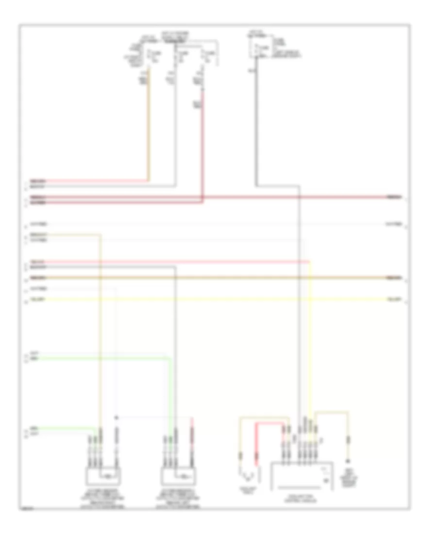 3.6L, Engine Performance Wiring Diagram (4 of 6) for Volkswagen Passat Turbo 2008