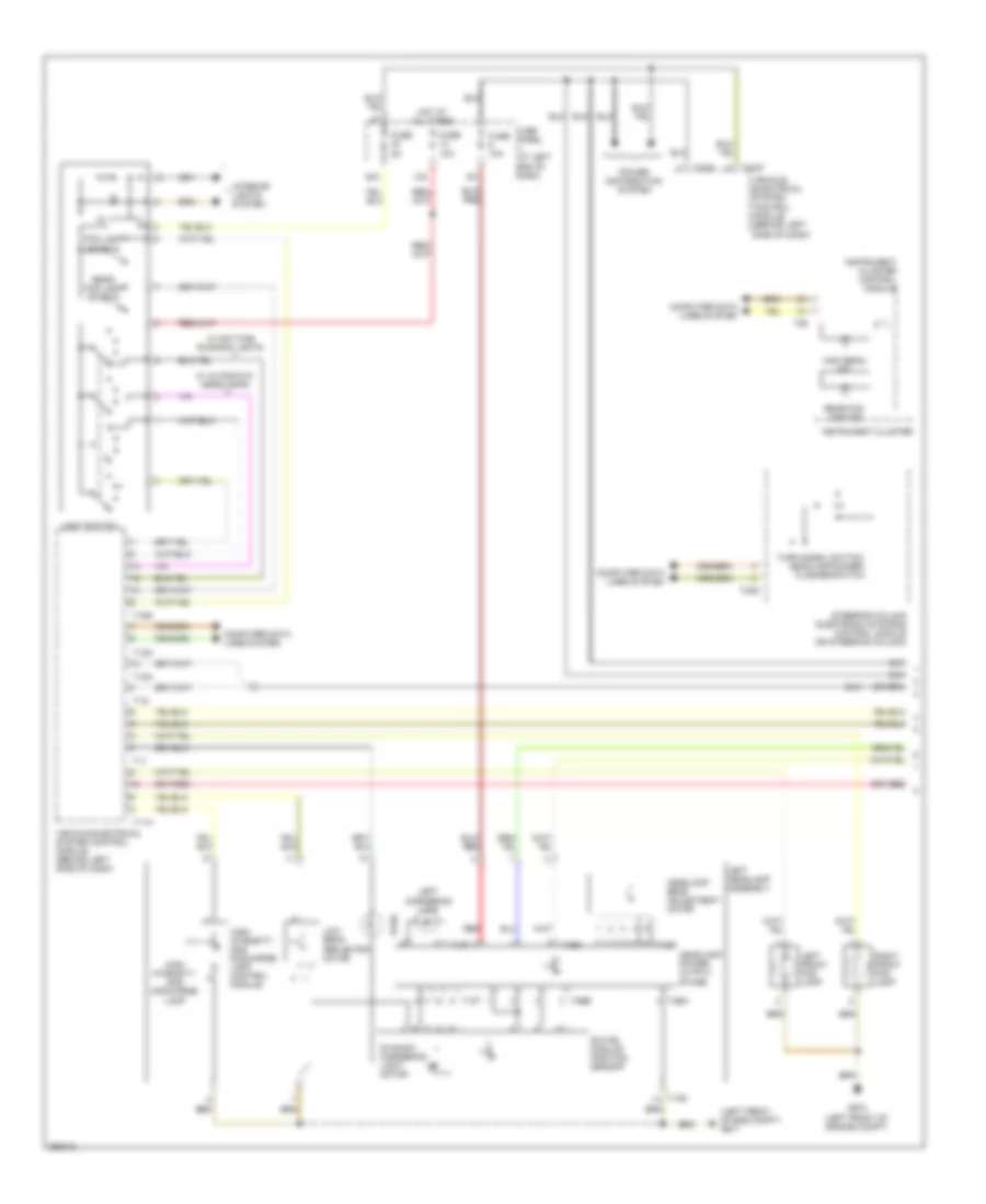 Headlights Wiring Diagram with High Intensity Gas Discharge Headlights 1 of 2 for Volkswagen Passat Turbo 2008