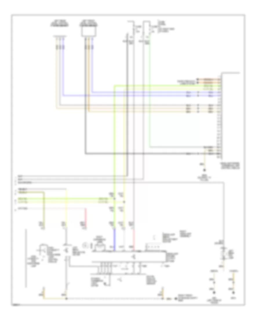 Headlights Wiring Diagram with High Intensity Gas Discharge Headlights 2 of 2 for Volkswagen Passat Turbo 2008