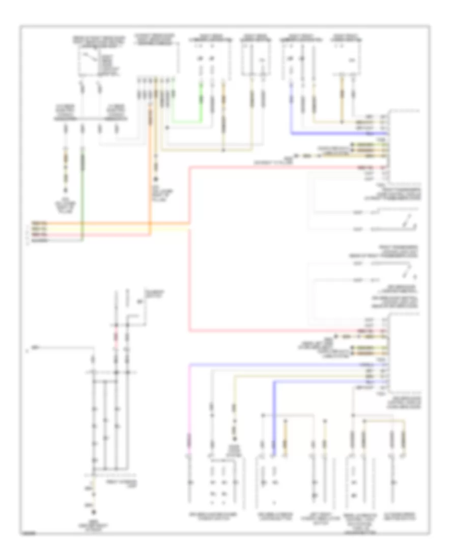 Instrument Illumination Wiring Diagram 2 of 2 for Volkswagen Passat Turbo 2008