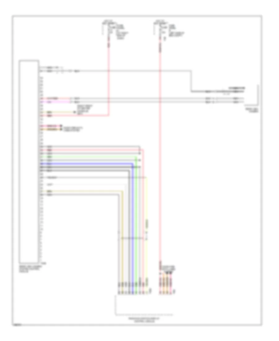 Rear Camera Wiring Diagram for Volkswagen Passat Turbo 2008