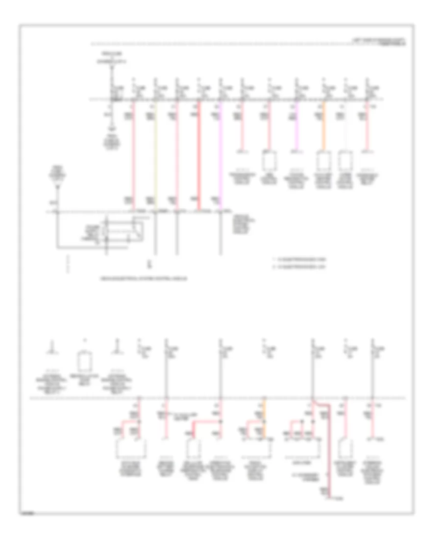 2 0L Power Distribution Wiring Diagram 4 of 4 for Volkswagen Passat Turbo 2008