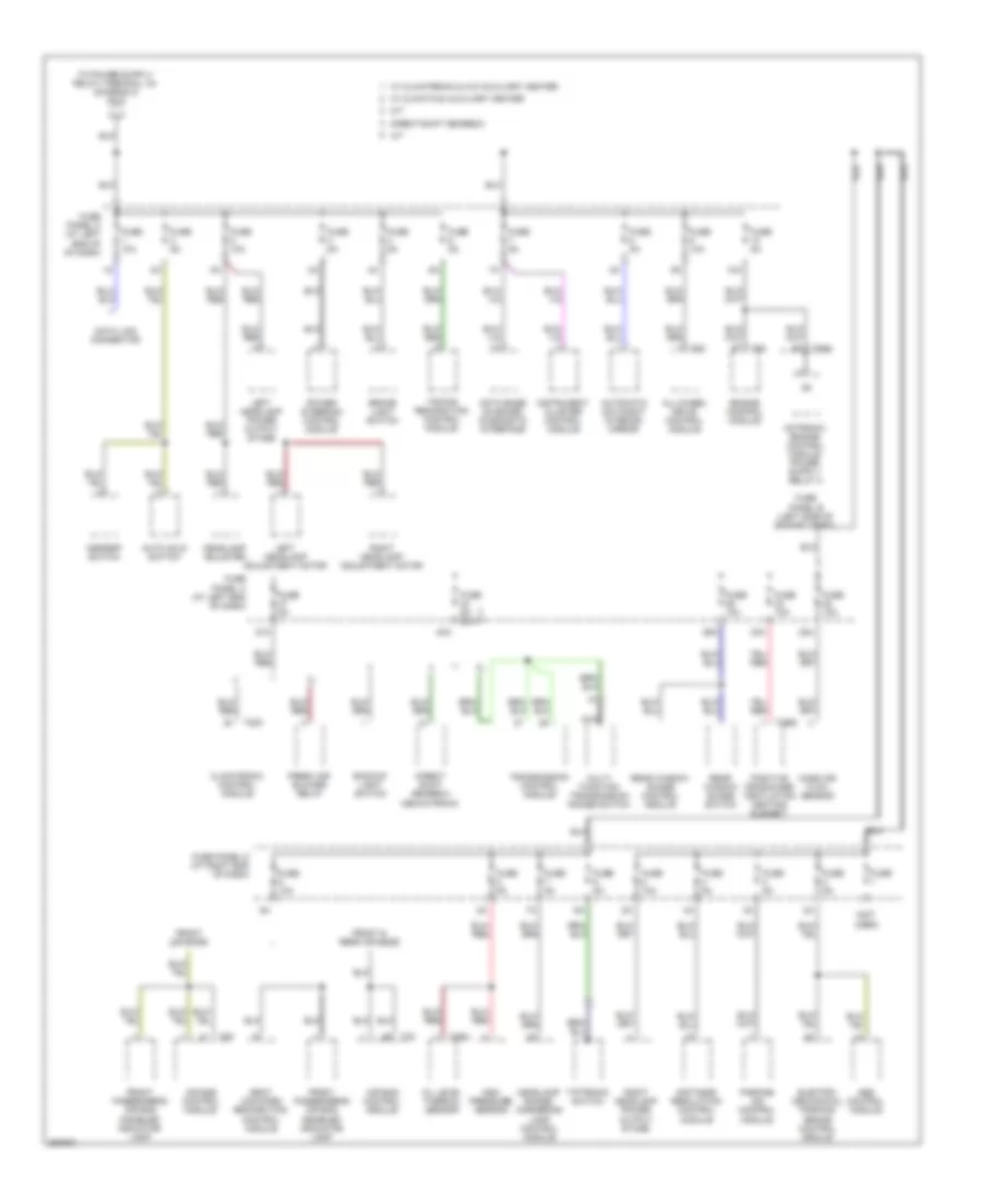 3 6L Power Distribution Wiring Diagram 4 of 5 for Volkswagen Passat Turbo 2008