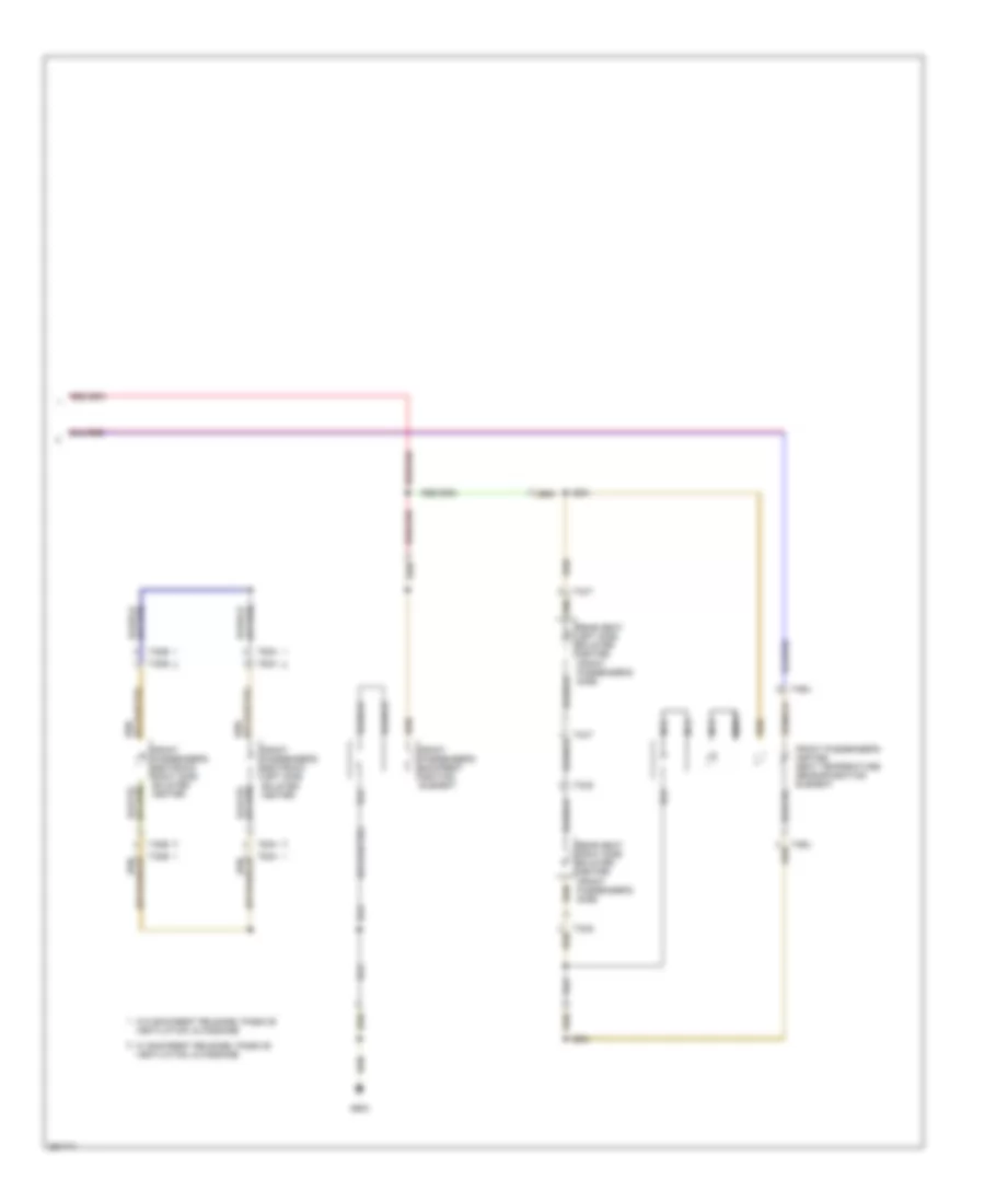 Front Heated Seats Wiring Diagram with Comfort  Leather Seats 2 of 2 for Volkswagen Passat Turbo 2008