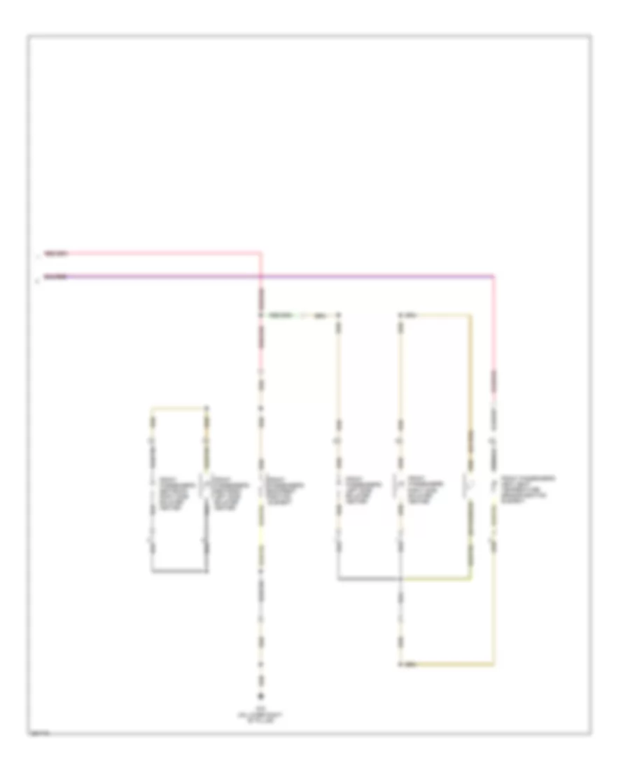 Front Heated Seats Wiring Diagram with Sport Seats 2 of 2 for Volkswagen Passat Turbo 2008