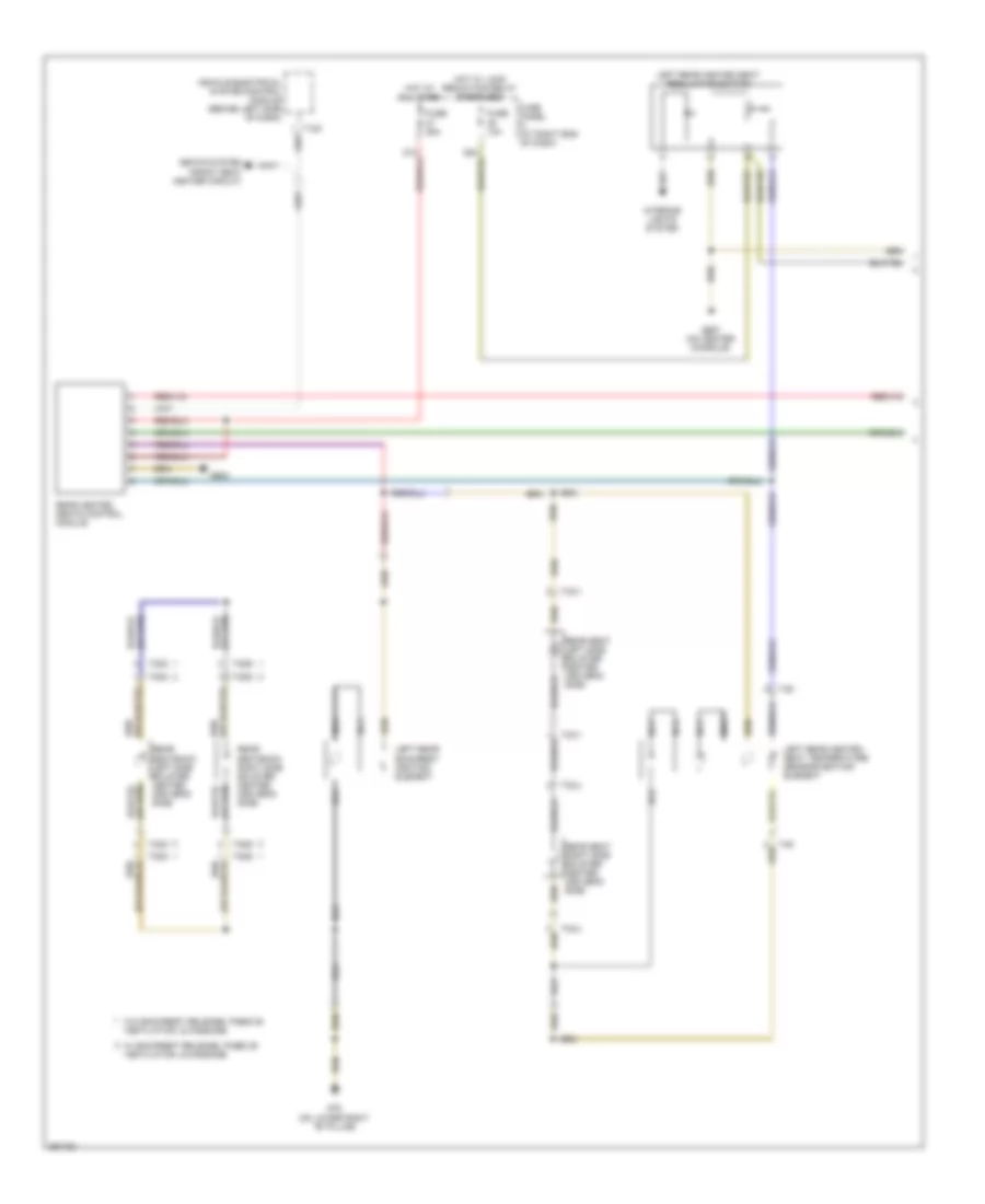 Rear Heated Seats Wiring Diagram, with Comfort  Leather Seats (1 of 2) for Volkswagen Passat Turbo 2008