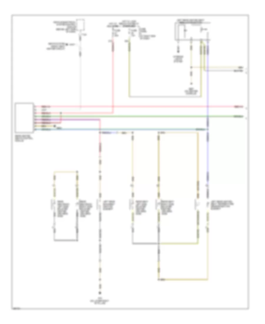 Rear Heated Seats Wiring Diagram with Sport Seats 1 of 2 for Volkswagen Passat Turbo 2008