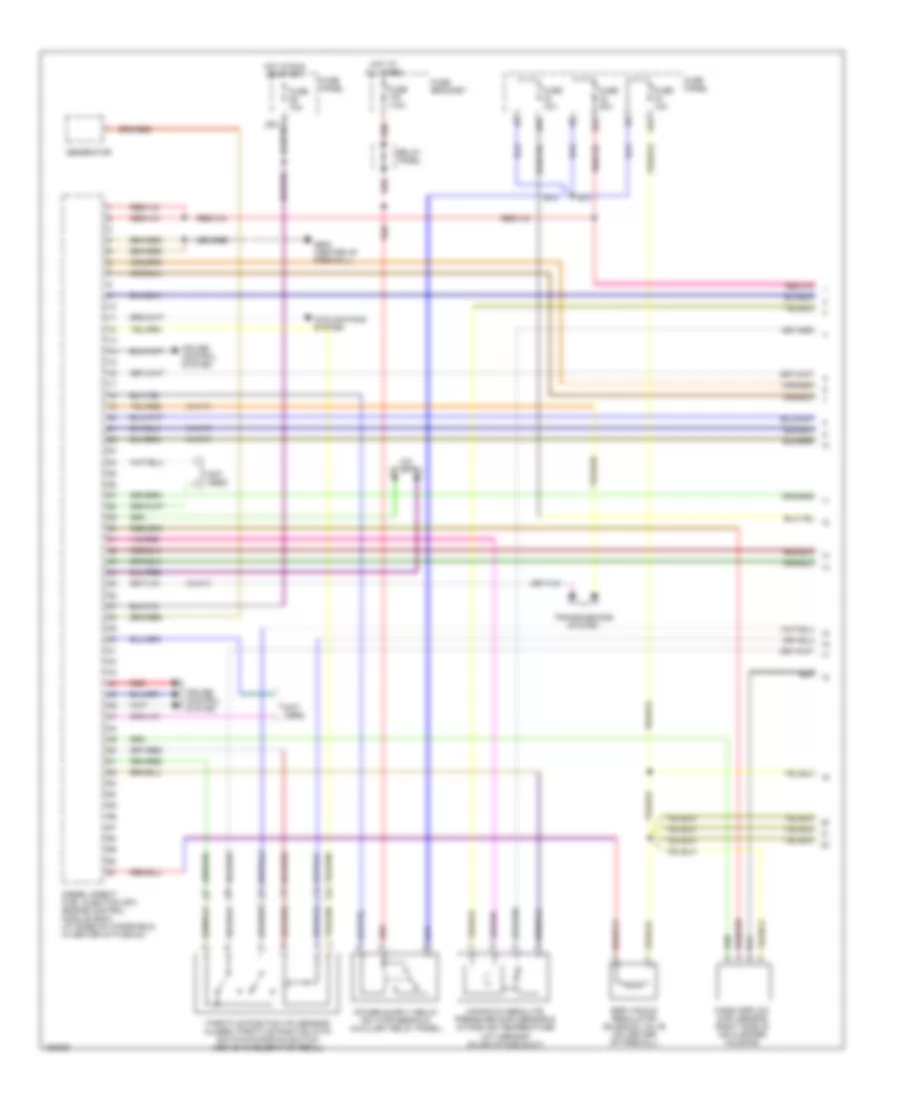 1 9L Turbo Diesel Engine Performance Wiring Diagram Early Production 1 of 3 for Volkswagen Jetta GL 2004