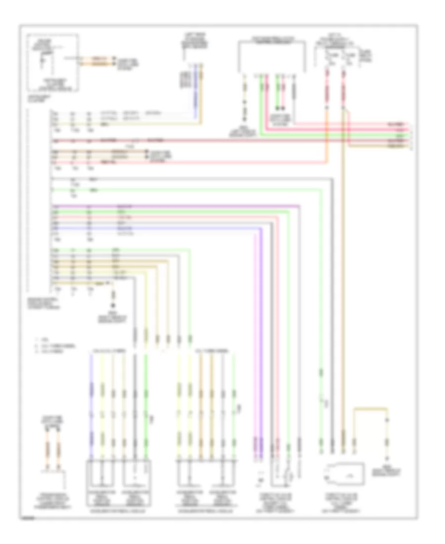 Cruise Control Wiring Diagram 1 of 2 for Volkswagen Touareg TDI Lux 2011