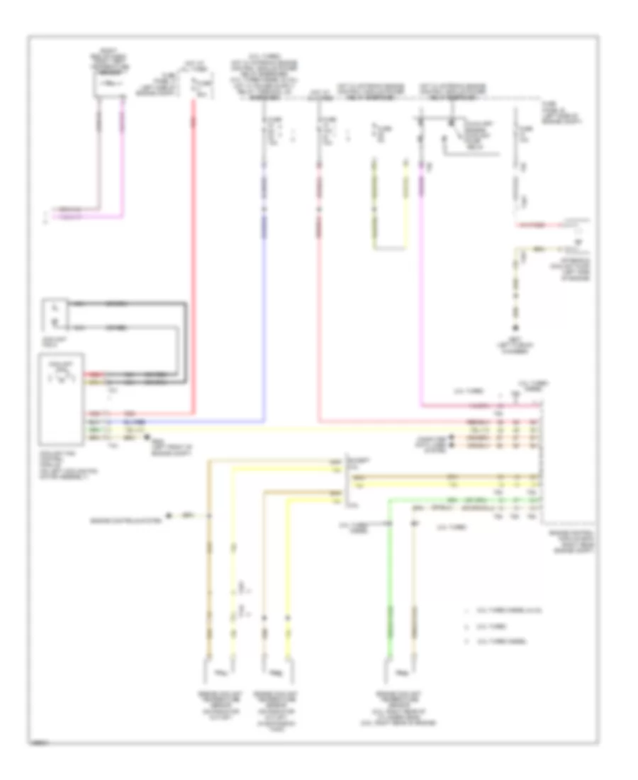 Automatic AC Wiring Diagram (3 of 3) for Volkswagen Golf 2014