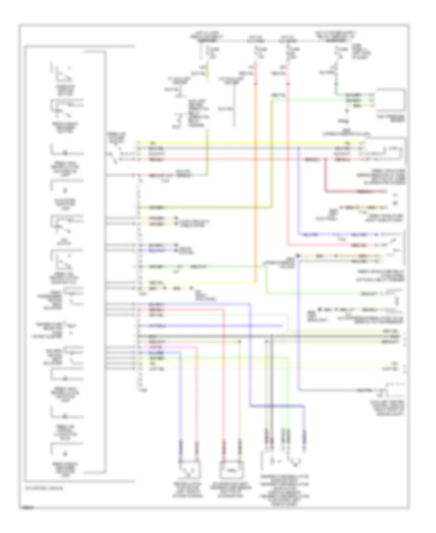 Manual AC Wiring Diagram (1 of 2) for Volkswagen Golf 2014