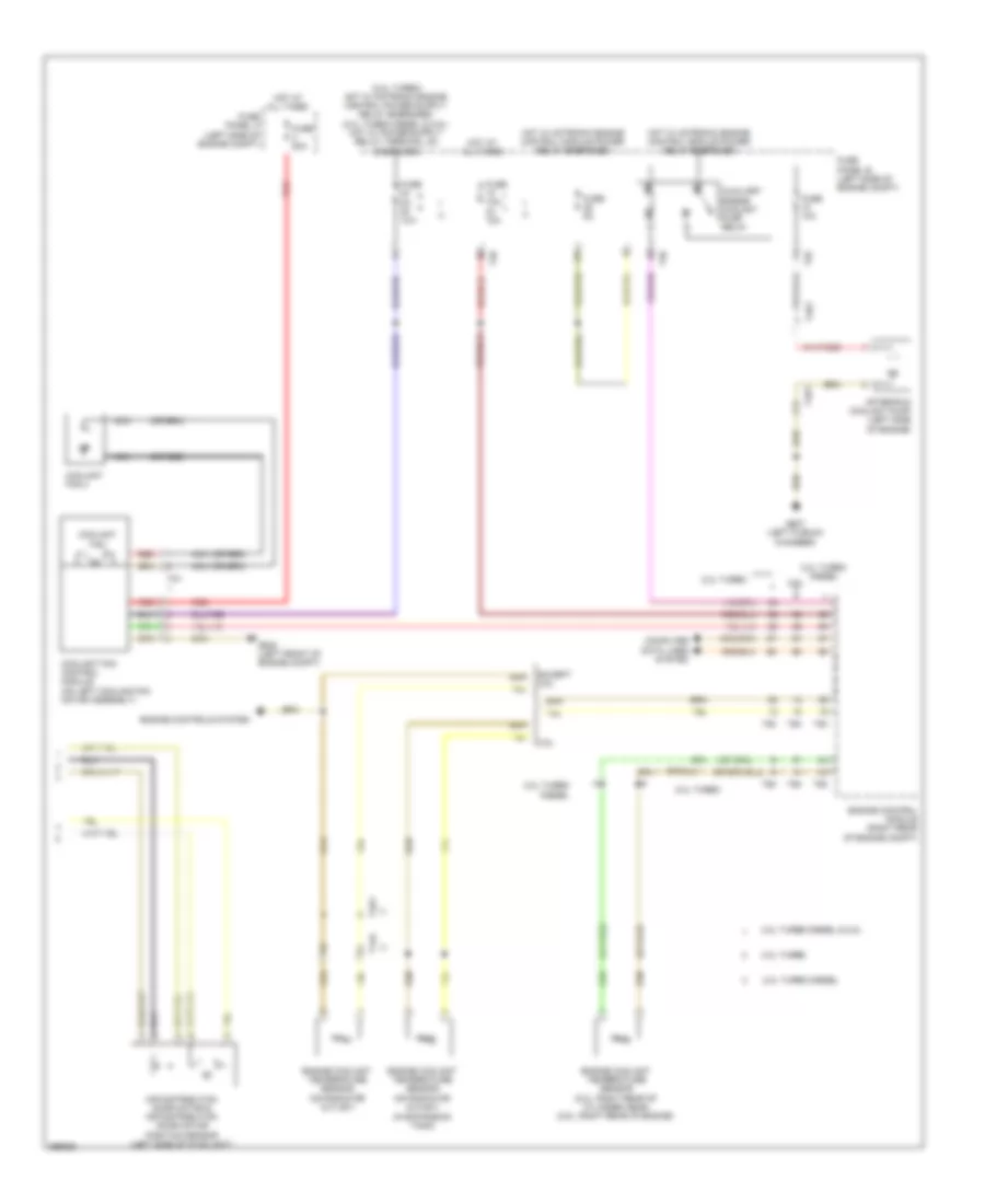 Manual A C Wiring Diagram 2 of 2 for Volkswagen Golf 2014