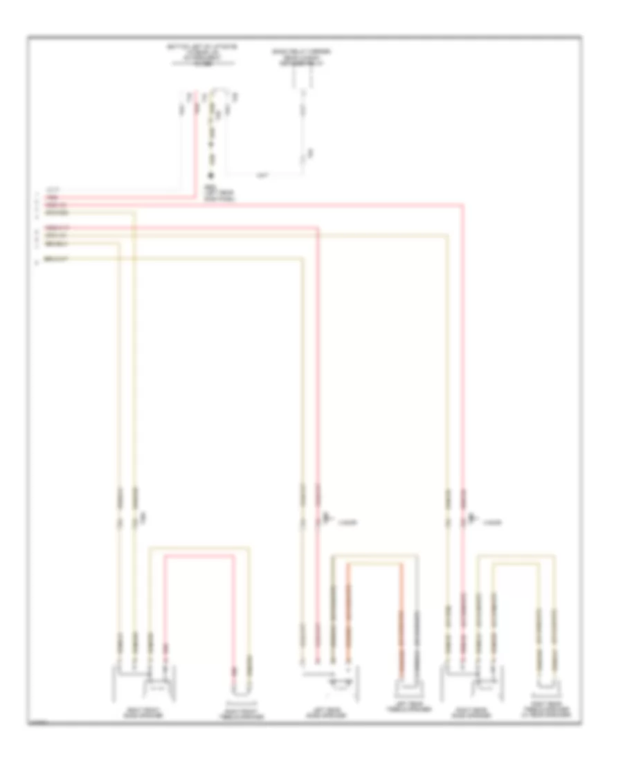 Navigation Wiring Diagram without Amplifier 3 of 3 for Volkswagen Golf 2014