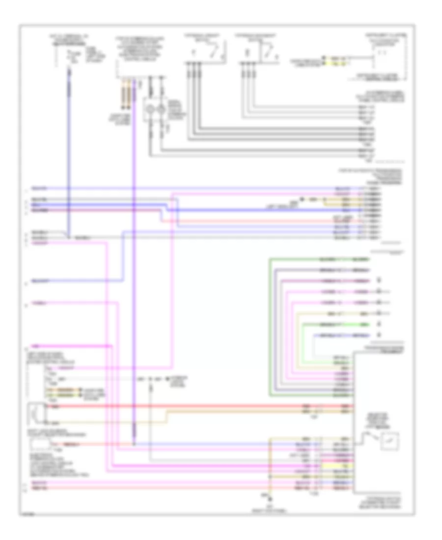 A T Wiring Diagram 2 of 2 for Volkswagen Golf 2014