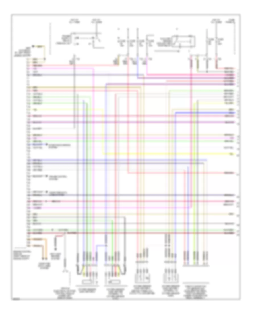 3 2L Engine Performance Wiring Diagram 1 of 5 for Volkswagen R32 2008