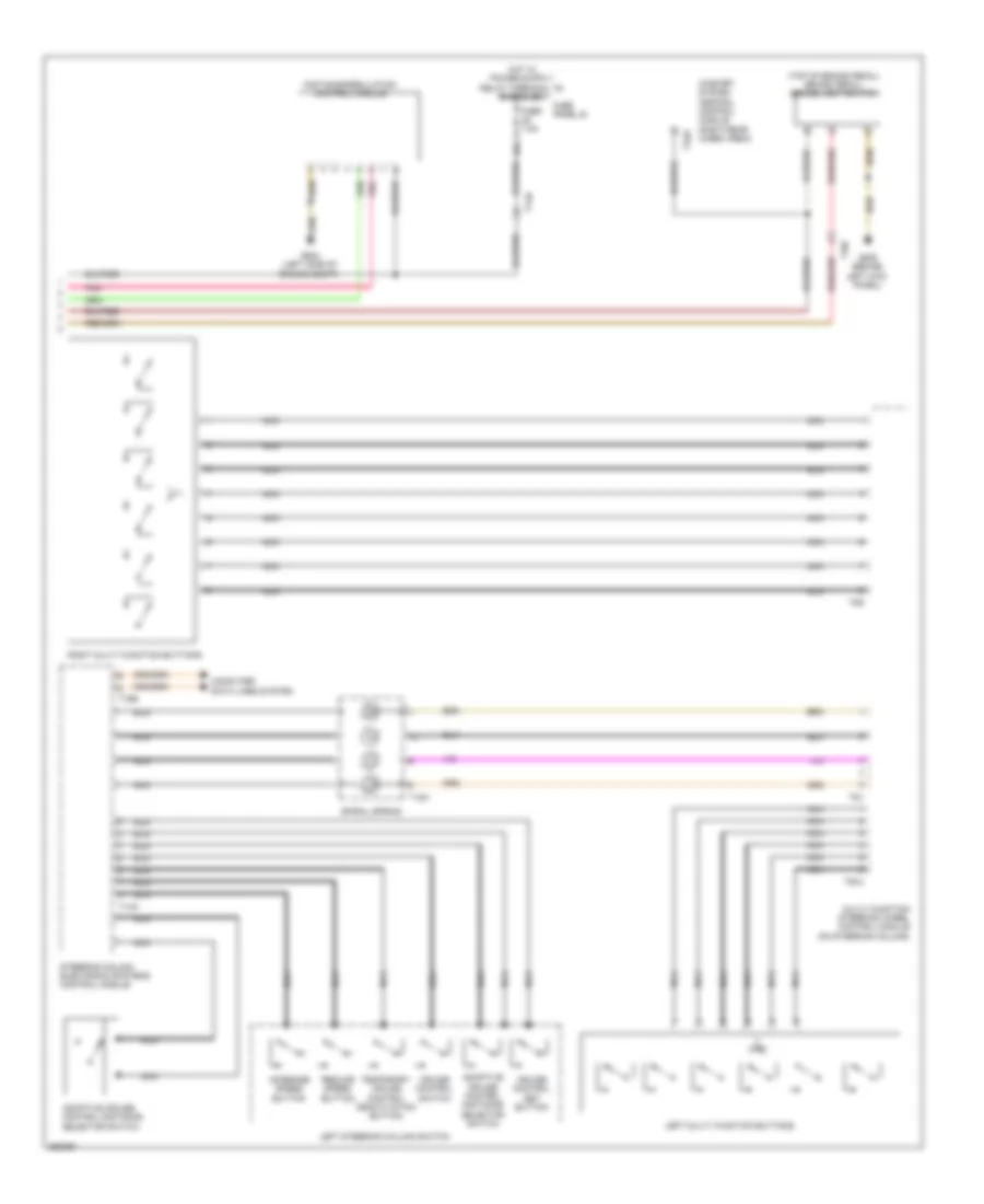 Cruise Control Wiring Diagram (2 of 2) for Volkswagen Touareg VR6 Executive 2011