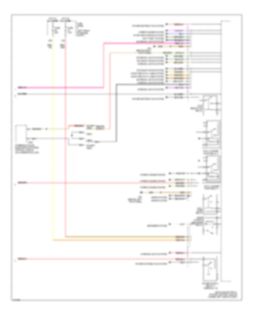 Vehicle Electrical System Control Module Wiring Diagram (2 of 2) for Volkswagen GTI Drivers Edition 2014