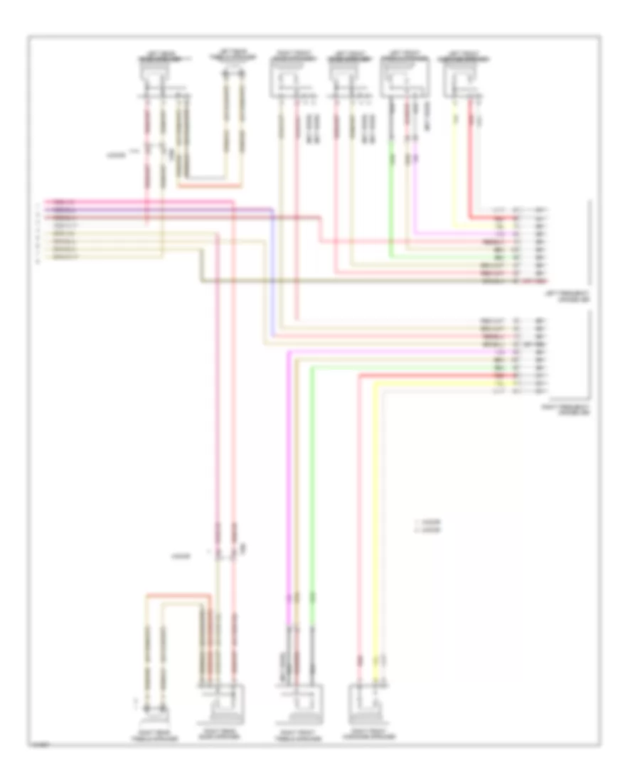 Navigation Wiring Diagram, without Amplifier (3 of 3) for Volkswagen GTI Drivers Edition 2014