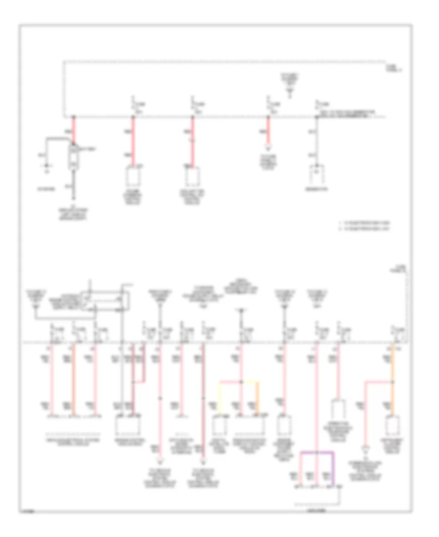 Power Distribution Wiring Diagram 1 of 6 for Volkswagen GTI Driver s Edition 2014