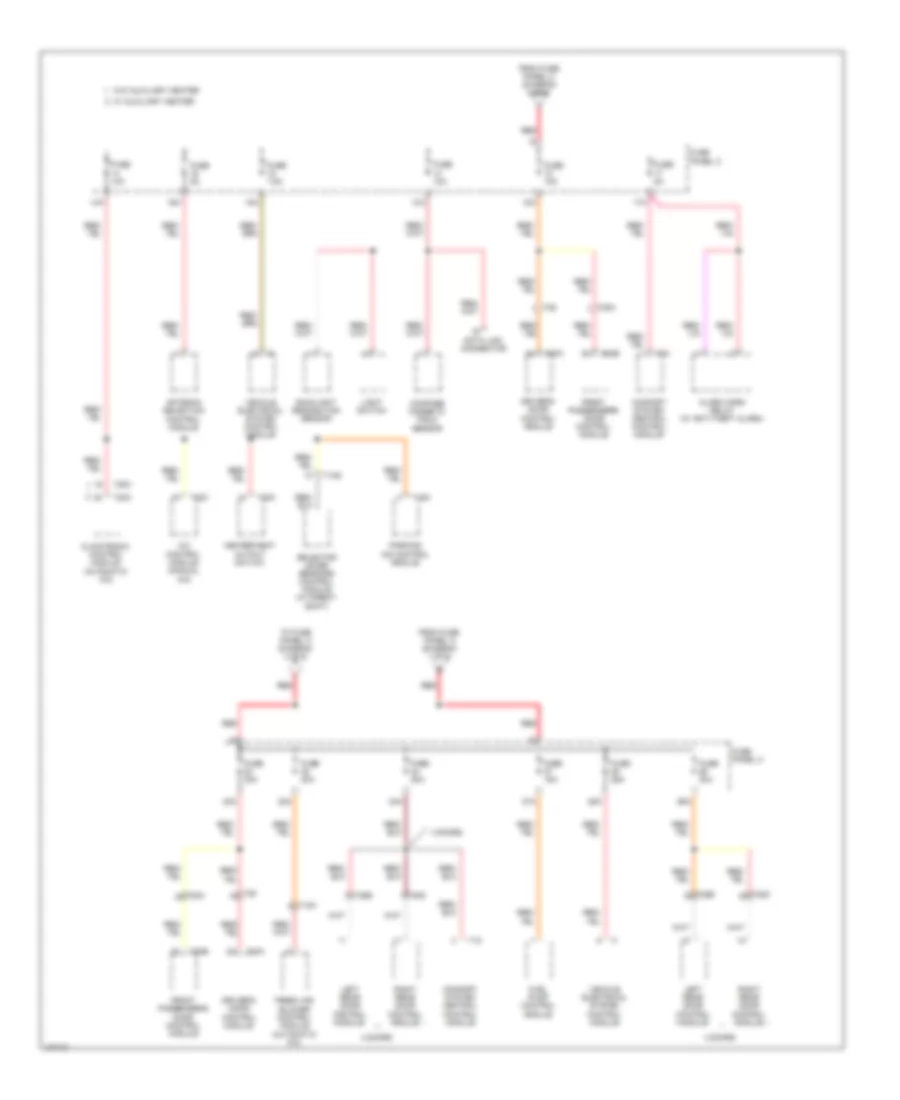 Power Distribution Wiring Diagram 3 of 6 for Volkswagen GTI Driver s Edition 2014