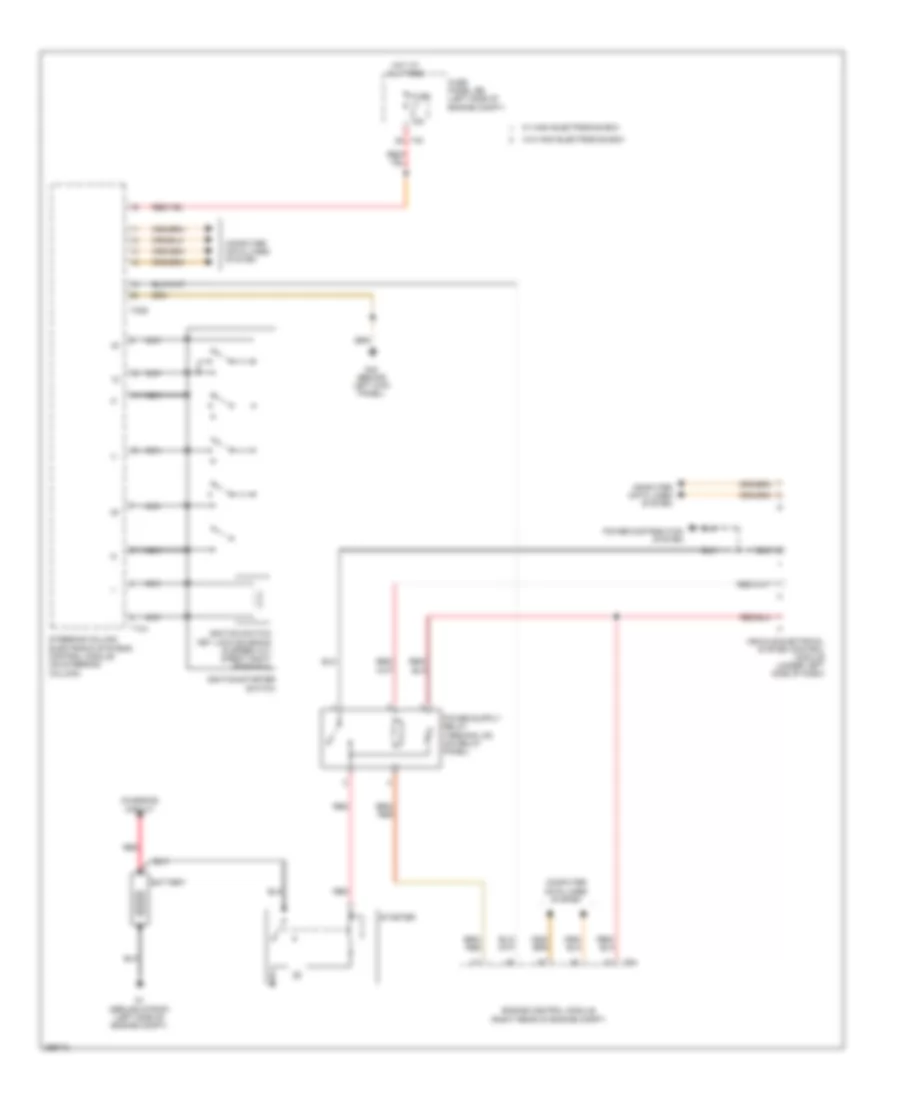 Starting Wiring Diagram, CBFA for Volkswagen GTI Drivers Edition 2014