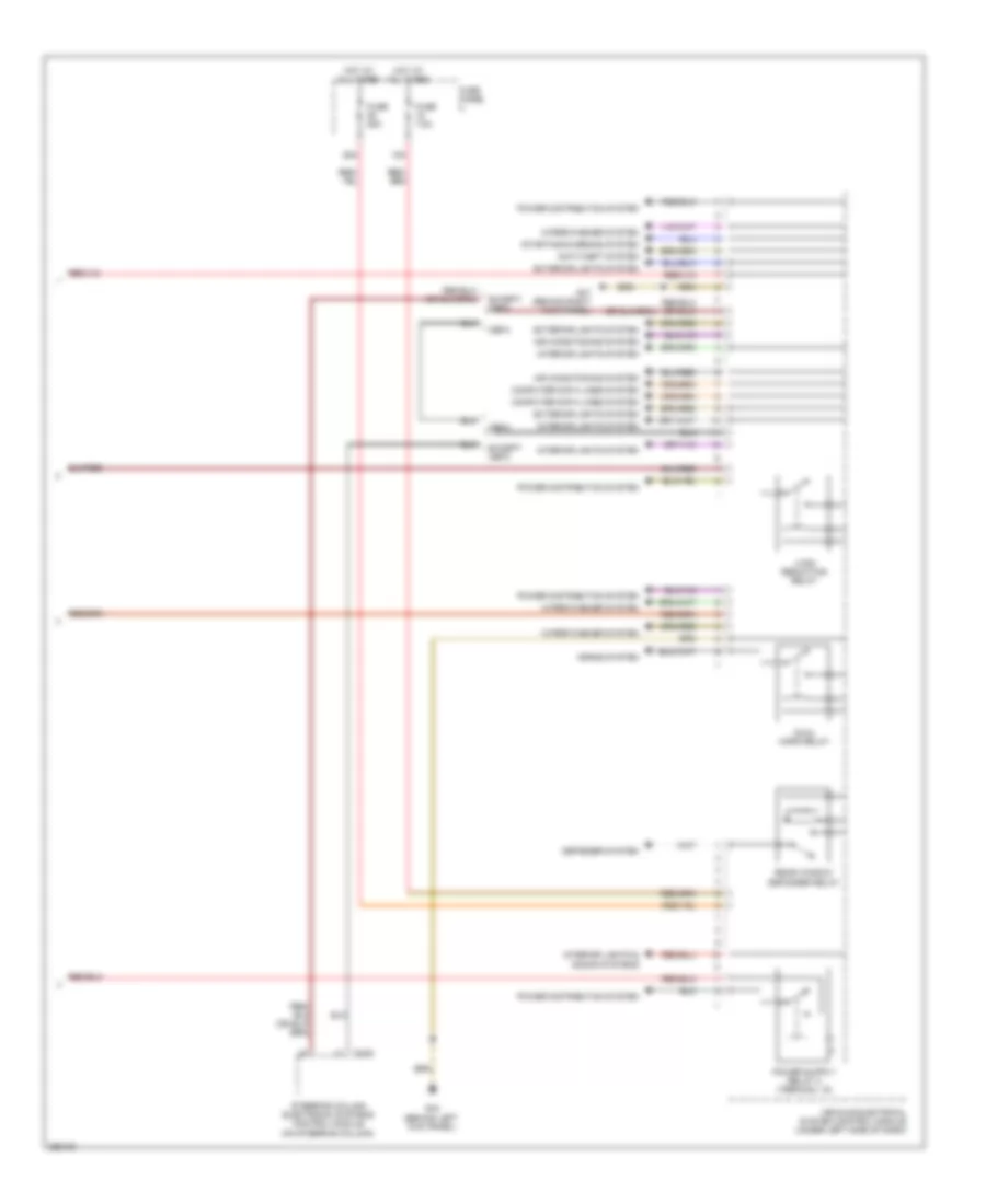 Vehicle Electrical System Control Module Wiring Diagram (2 of 2) for Volkswagen Rabbit S 2008