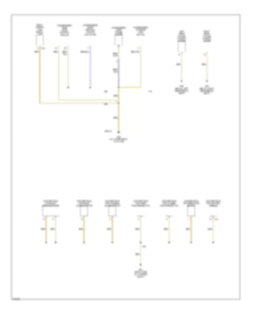 Ground Distribution Wiring Diagram, Convertible (4 of 4) for Volkswagen New Beetle GLS 2004