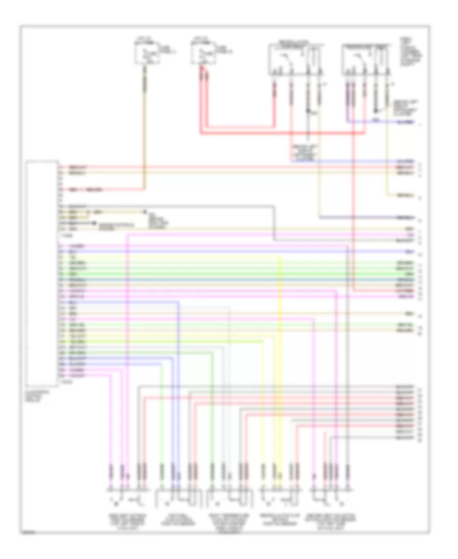 3 6L Automatic A C Wiring Diagram Dual A C Wiring Diagram 1 of 3 for Volkswagen Touareg 2008