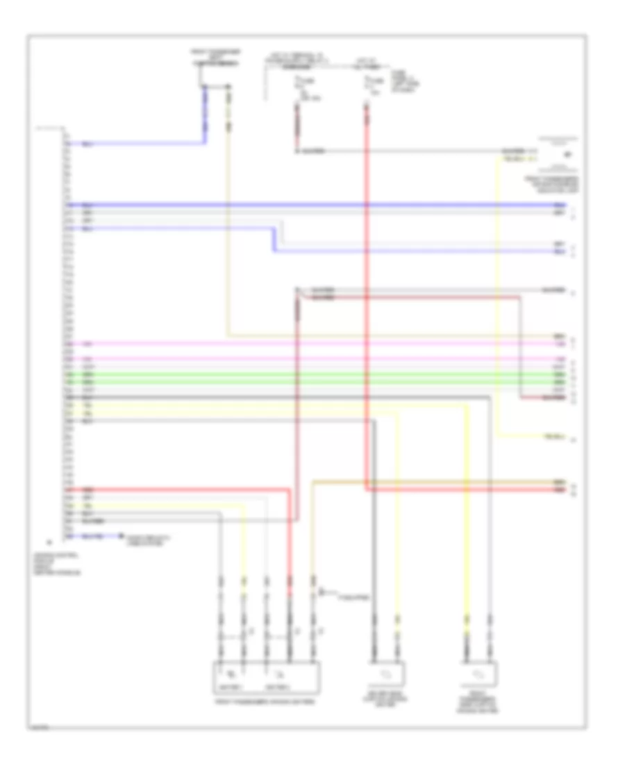 Supplemental Restraints Wiring Diagram 1 of 3 for Volkswagen Jetta GLI 2014