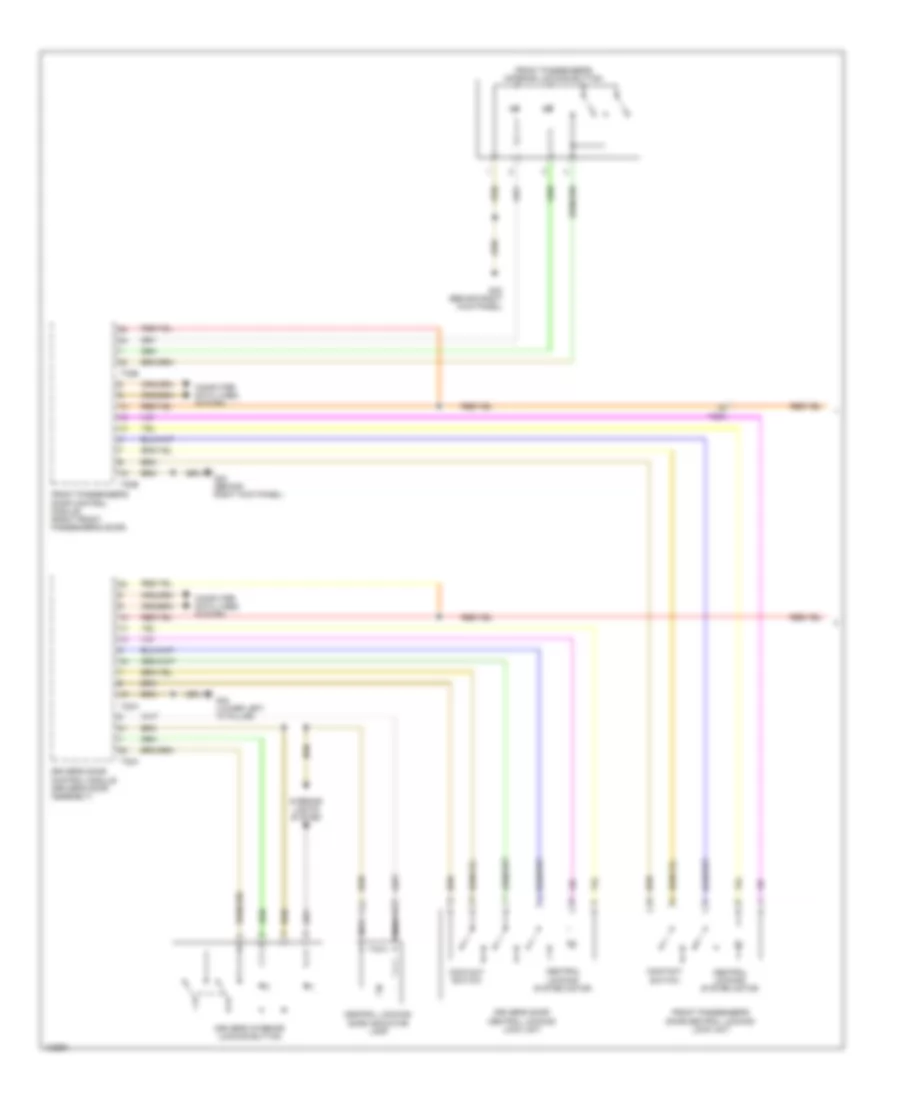 Forced Entry Wiring Diagram, with High Equipment (1 of 2) for Volkswagen Jetta GLI 2014