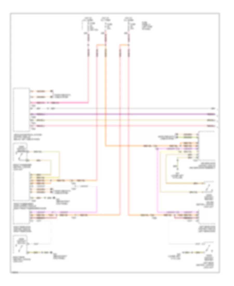 Courtesy Lamps Wiring Diagram with High Equipment 1 of 3 for Volkswagen Jetta GLI 2014