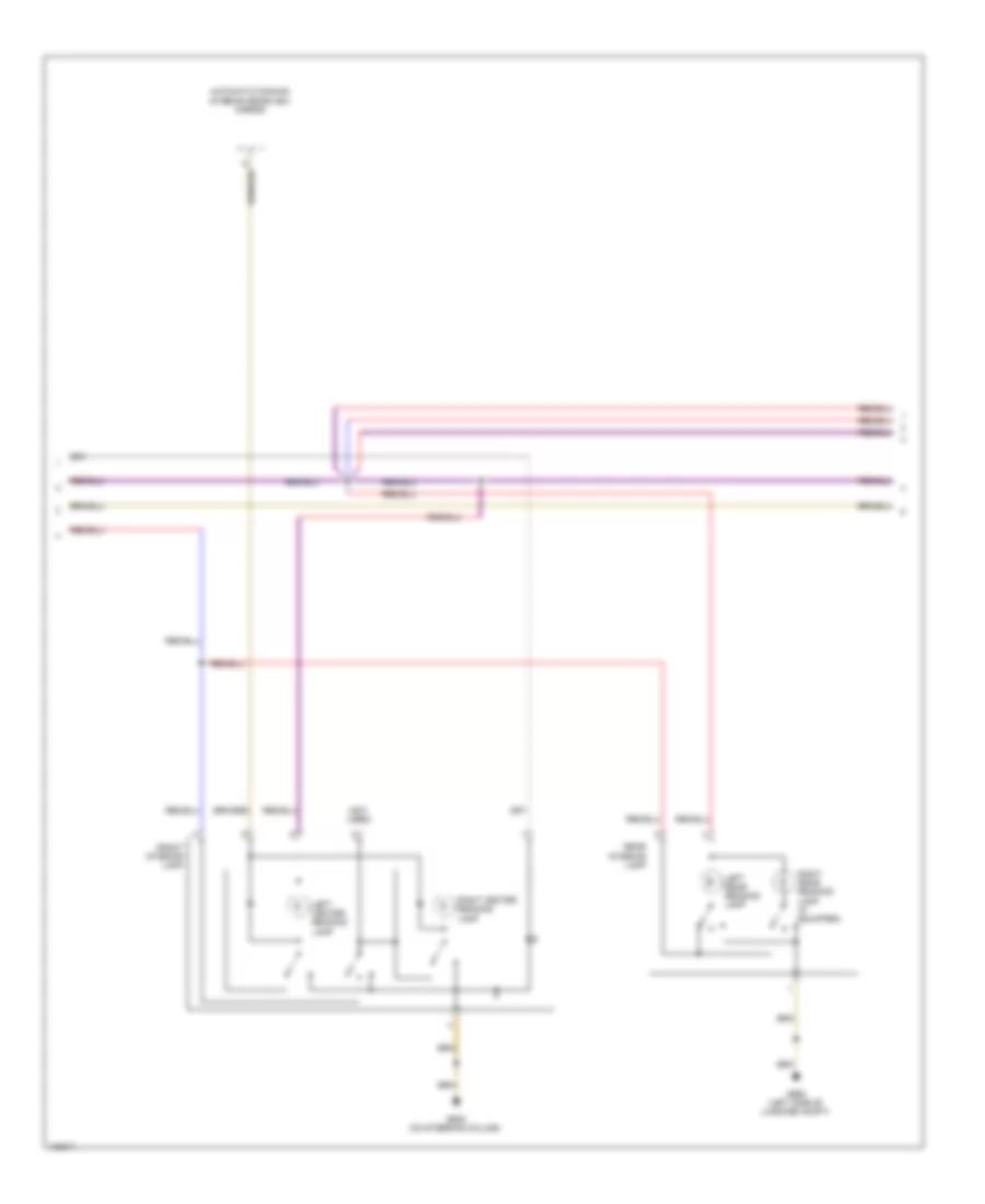 Courtesy Lamps Wiring Diagram with High Equipment 2 of 3 for Volkswagen Jetta GLI 2014