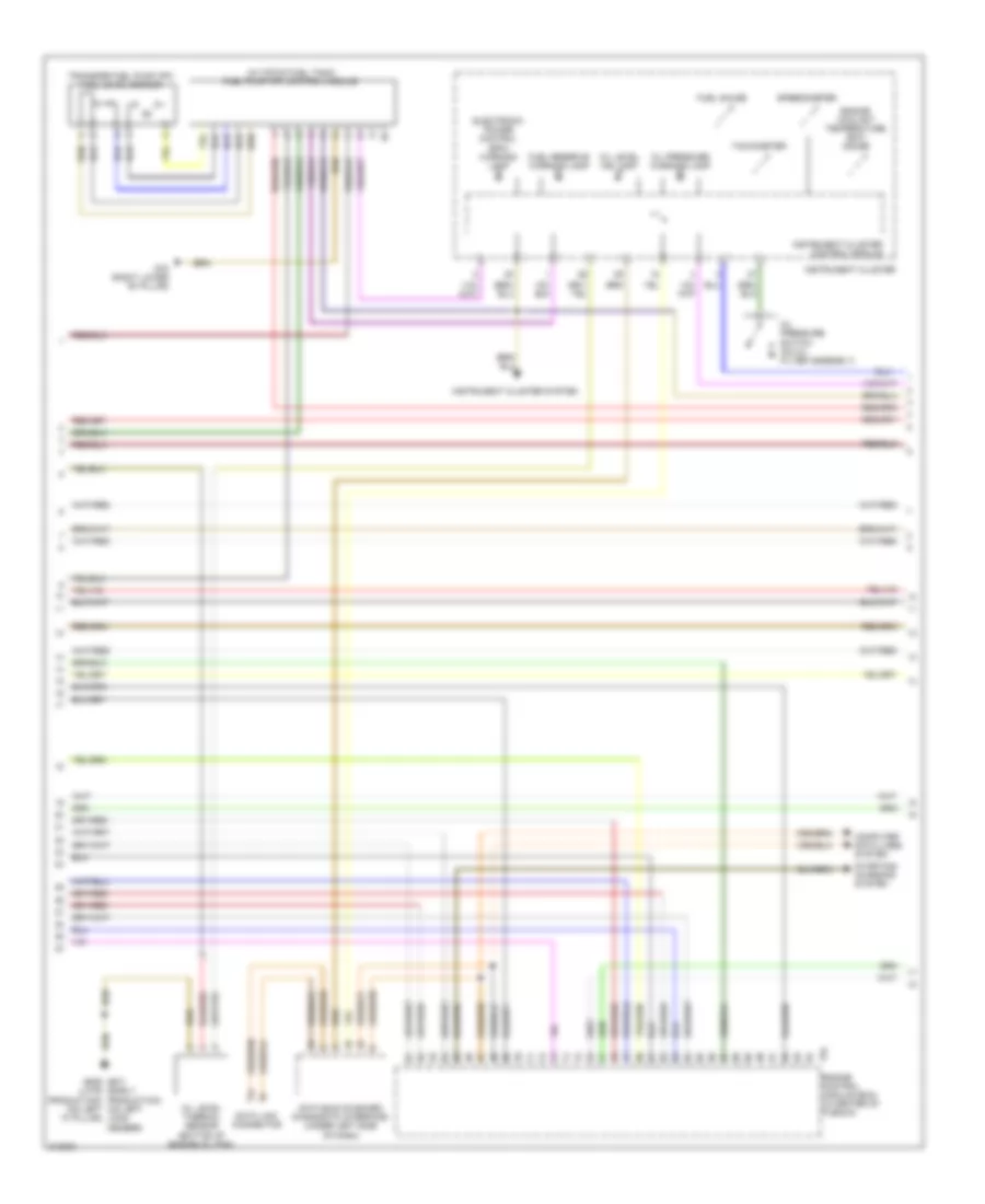 3 6L Engine Performance Wiring Diagram 3 of 6 for Volkswagen CC Luxury 2009