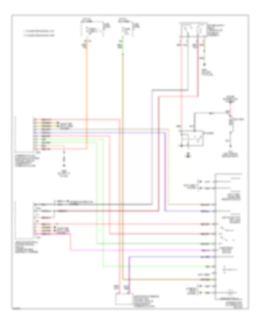 2 0L Starting Wiring Diagram for Volkswagen CC Luxury 2009