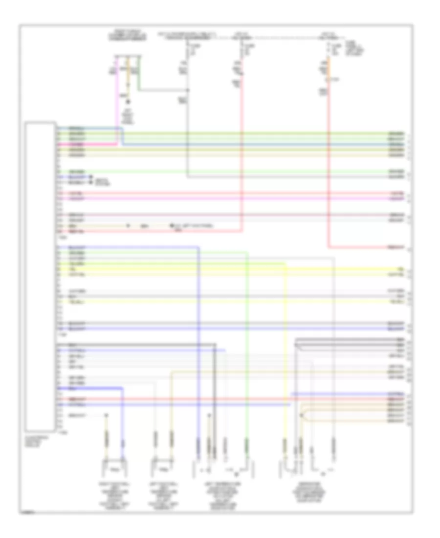 Automatic A C Wiring Diagram 1 of 4 for Volkswagen Beetle 2012