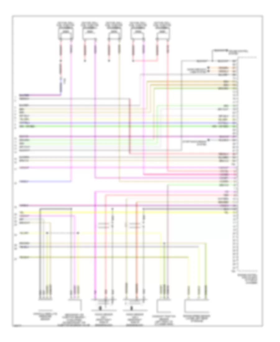2.5L, Engine Performance Wiring Diagram (5 of 5) for Volkswagen Beetle 2012