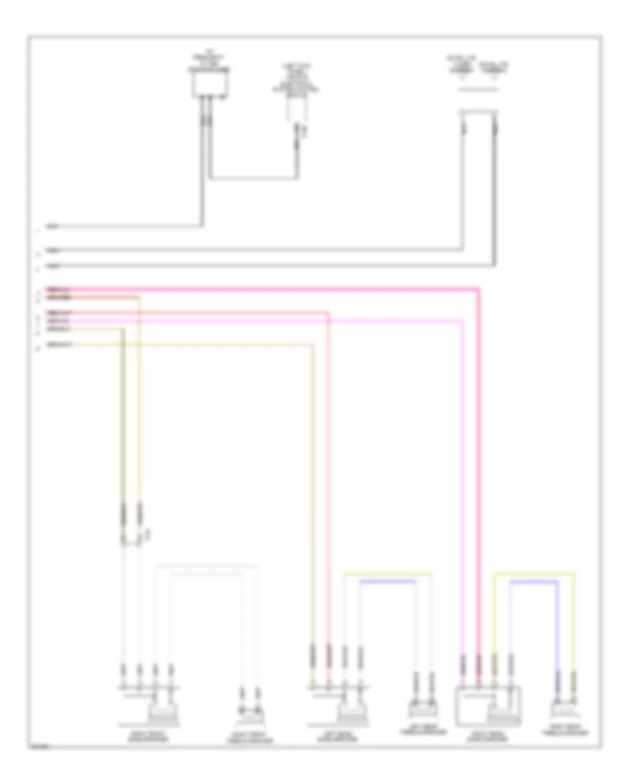 Navigation Wiring Diagram, without Amplifier (2 of 2) for Volkswagen Beetle 2012