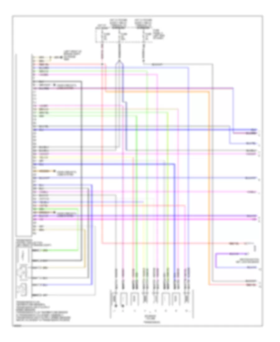 A T Wiring Diagram 1 of 2 for Volkswagen Beetle 2012