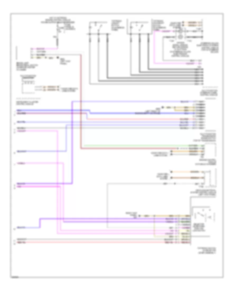 A T Wiring Diagram 2 of 2 for Volkswagen Beetle 2012