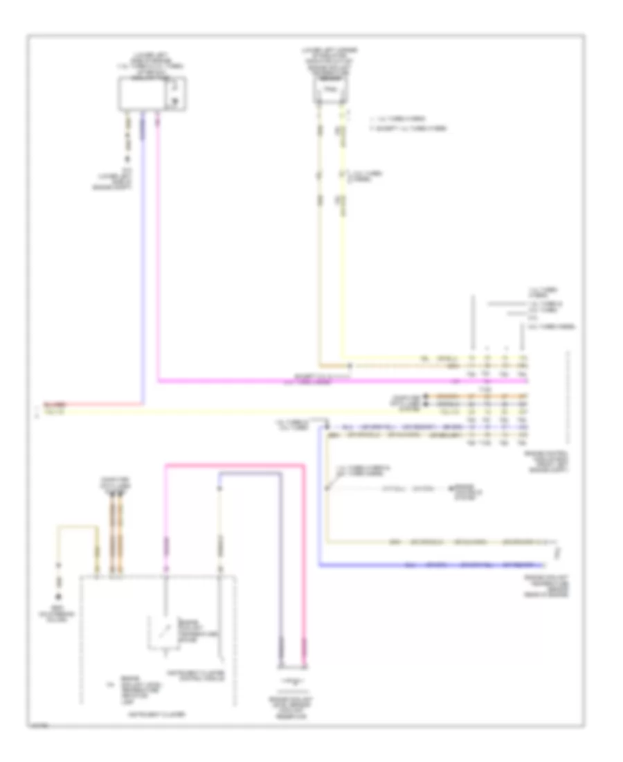 Automatic A C Wiring Diagram 4 of 4 for Volkswagen Jetta Hybrid 2014