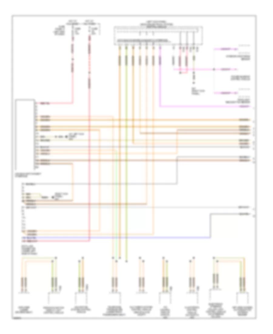 Computer Data Lines Wiring Diagram 1 of 2 for Volkswagen Beetle Turbo 2012