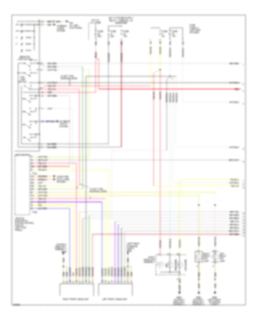 Headlights Wiring Diagram 1 of 2 for Volkswagen Beetle Turbo 2012